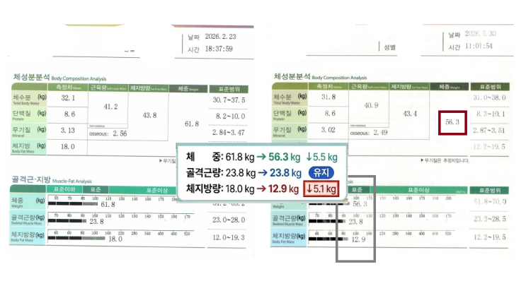 [관평동 한의원] 근육은 지키고 지방만 덜어낸, 한약 다이어트의 건강한 기록